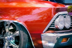 Burnin' Orange Chevelle Ridler