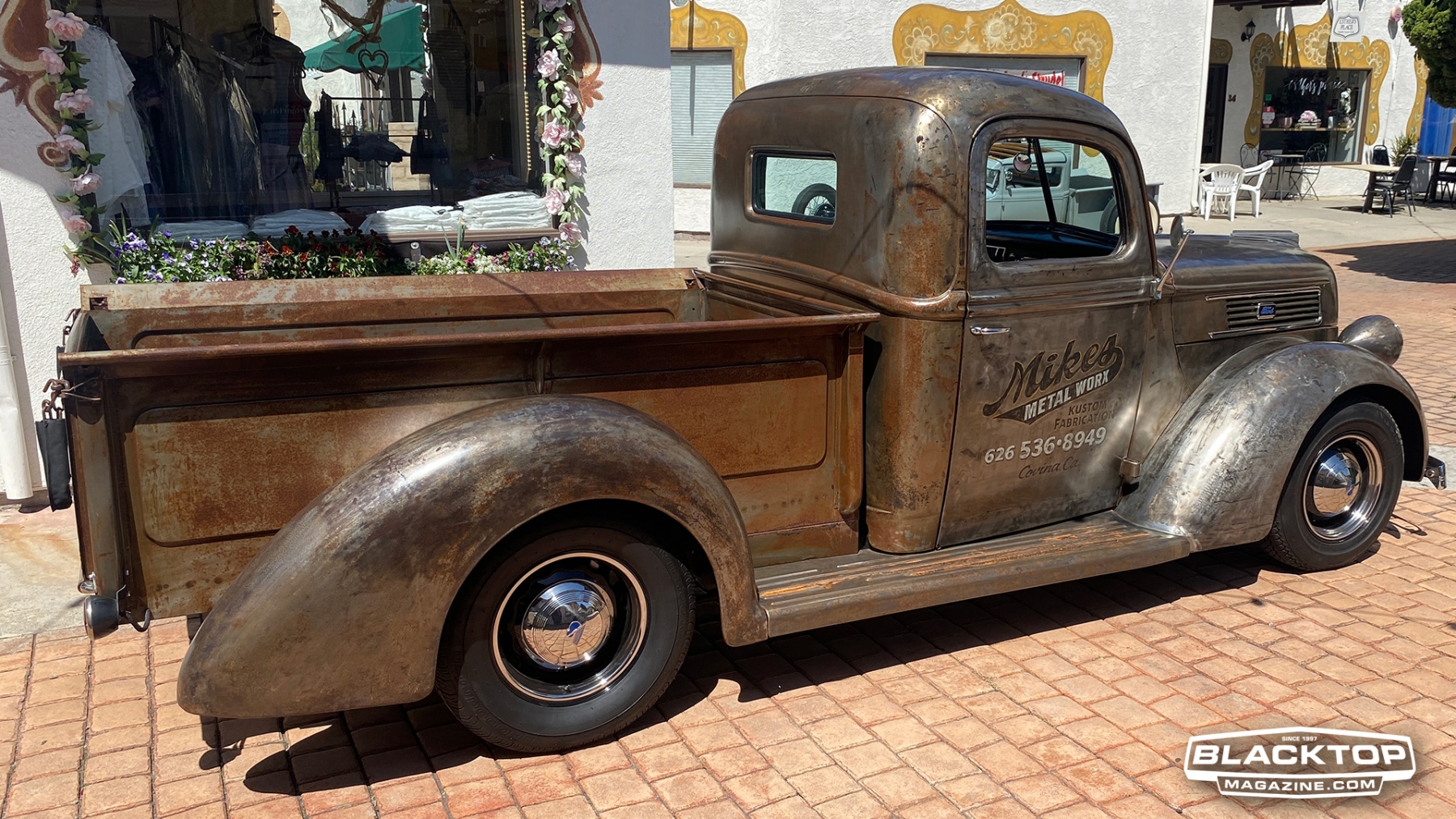 Mike s 40 Ford Cut Down Commercial Truck Blacktop Magazine