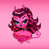 Vampire Devil Doly-STICKER