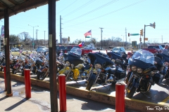 Choppers out front