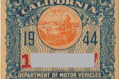 1944 Window Sticker