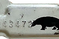 1944 California Bear Tag
