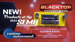 Custom Autosound Slidebar Radio