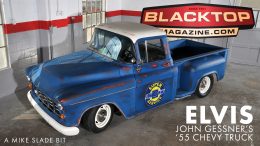 Elvis, a 1955 second series Chevy Truck