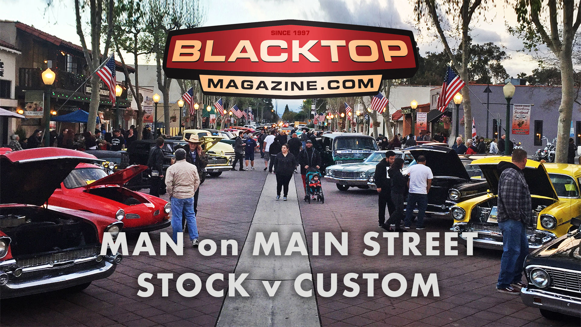 Man on Main Street - Stock v Custom