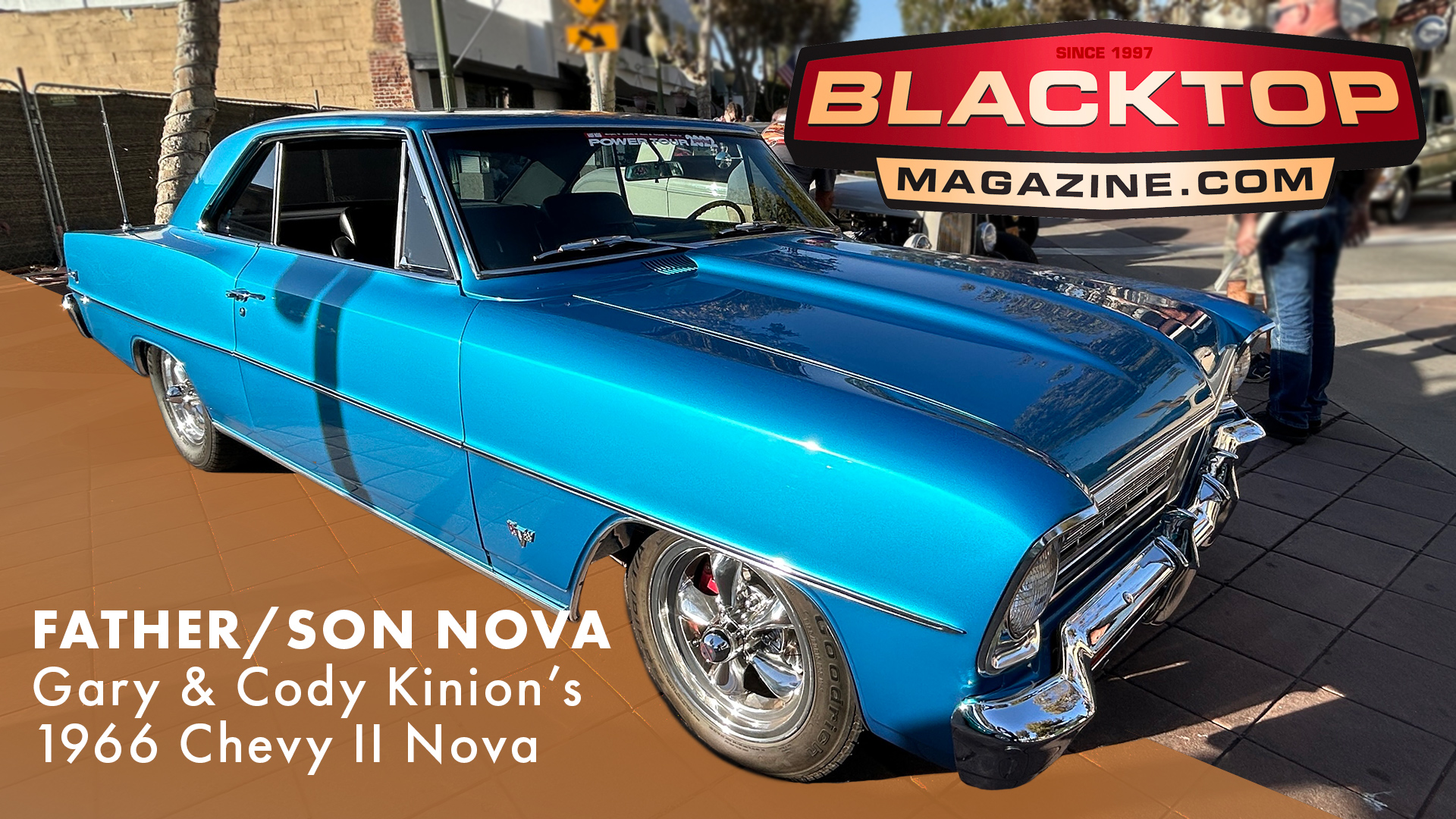 Father and son 1966 Chevy II Nova