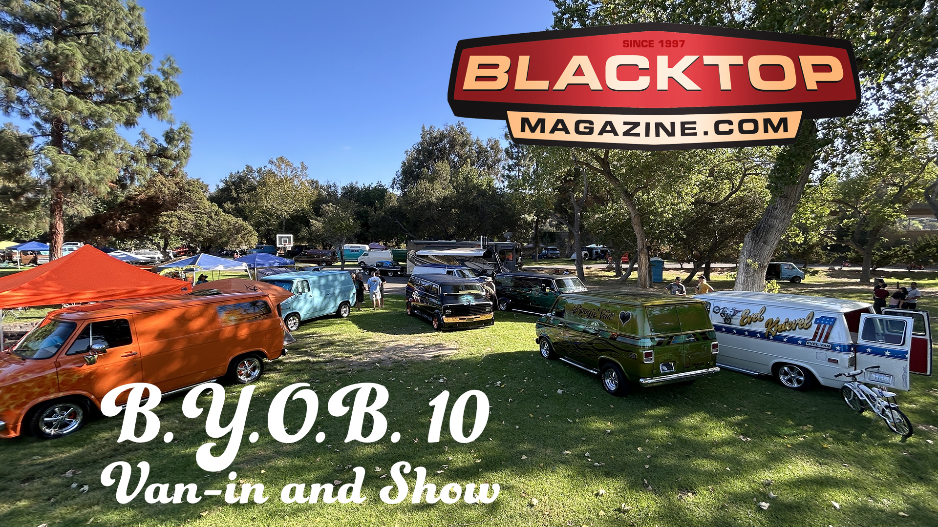 70's Era Van Cluture Bring Your Own Boogie Van-in and Show BYOB 10