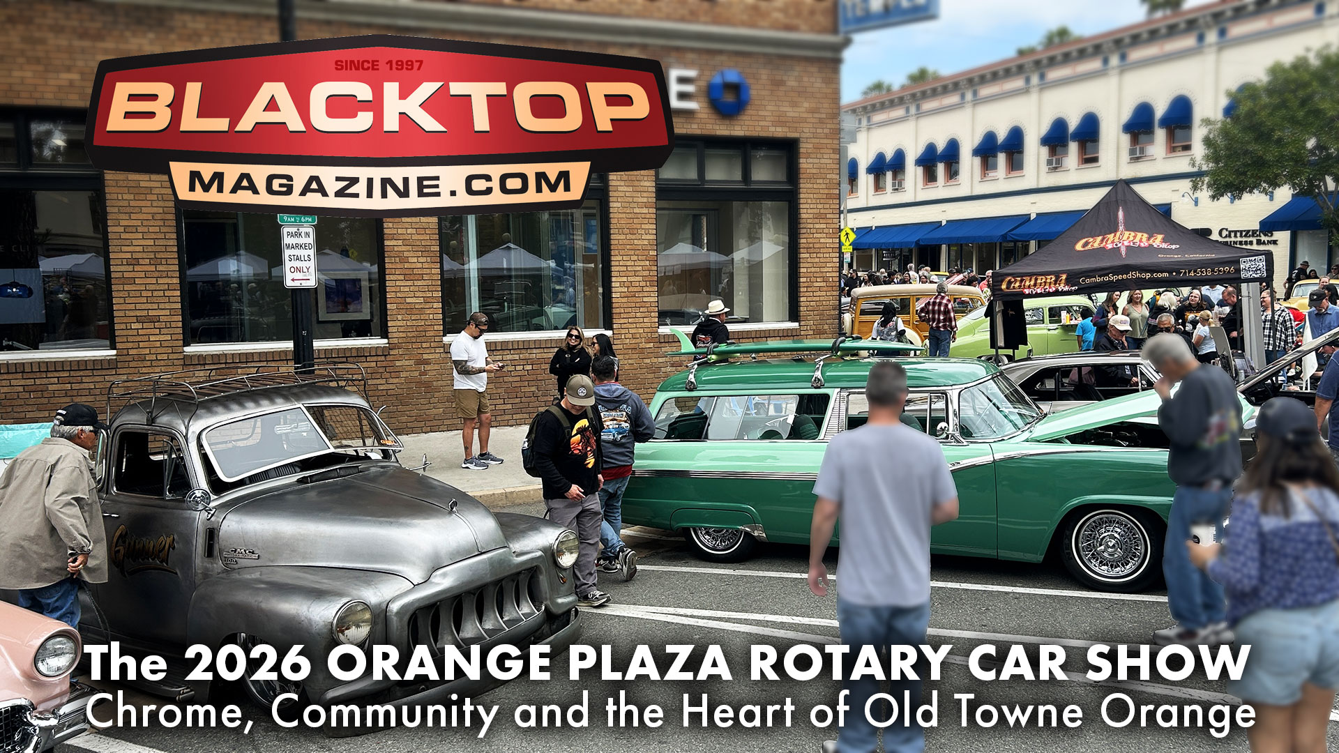 The 2026 Orange Plaza Rotary Car Show