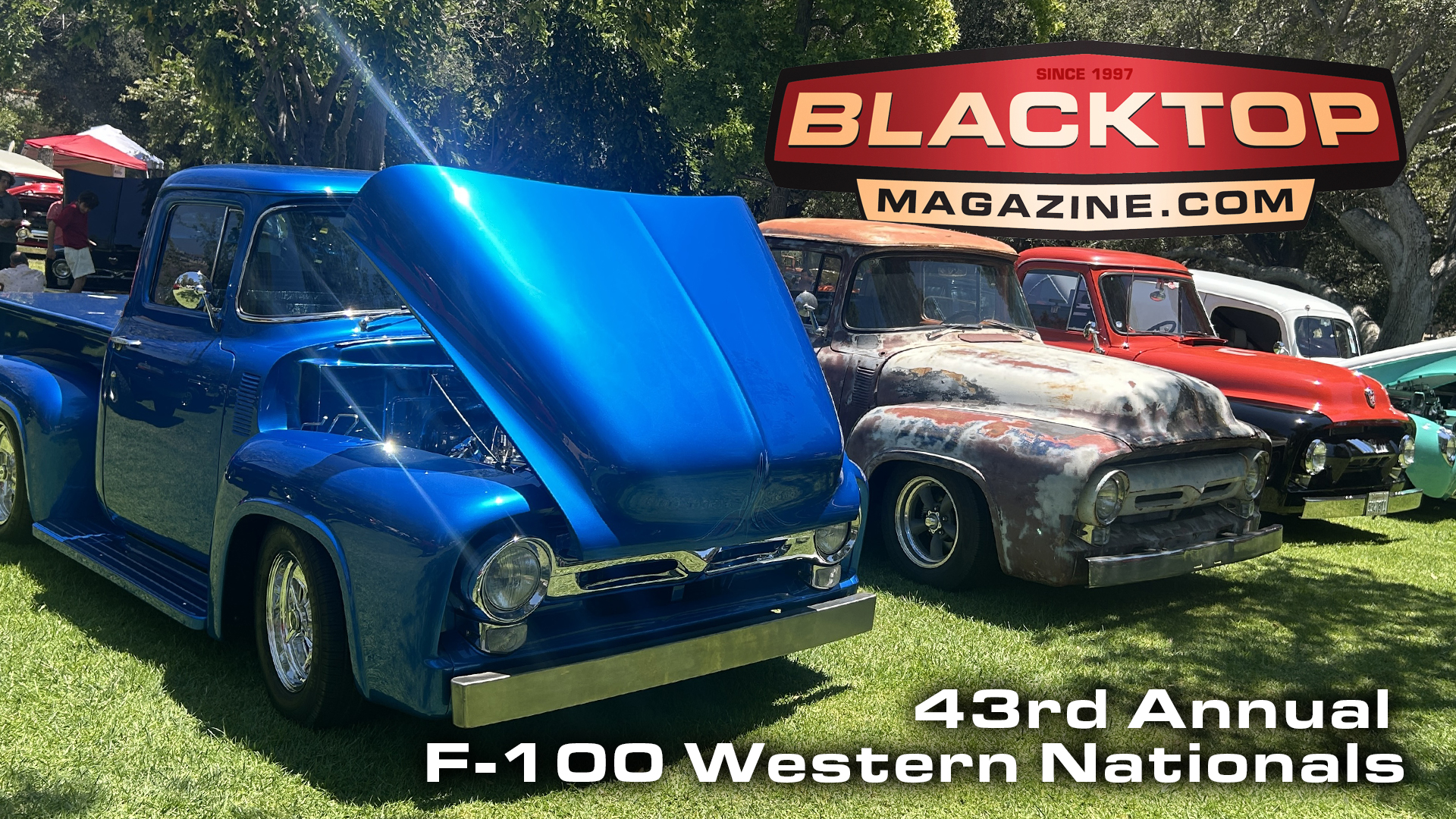 Classic Ford Trucks in the Shade: The 43rd Annual F-100 Western Nationals